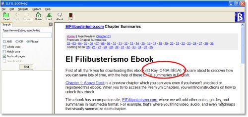 El Fili Ebook Computer ID Key